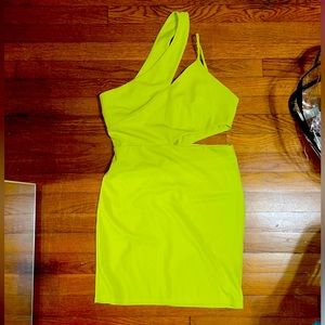 Nwt Forever21 Asymmetry cutout Dress